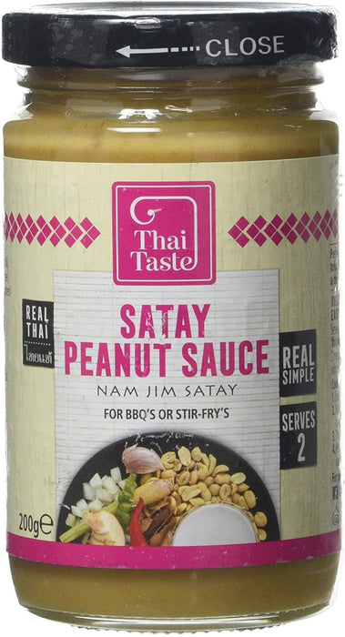 Thai Taste Satay Peanut Sauce (Nam Jim Satay) 200G - World Food Shop