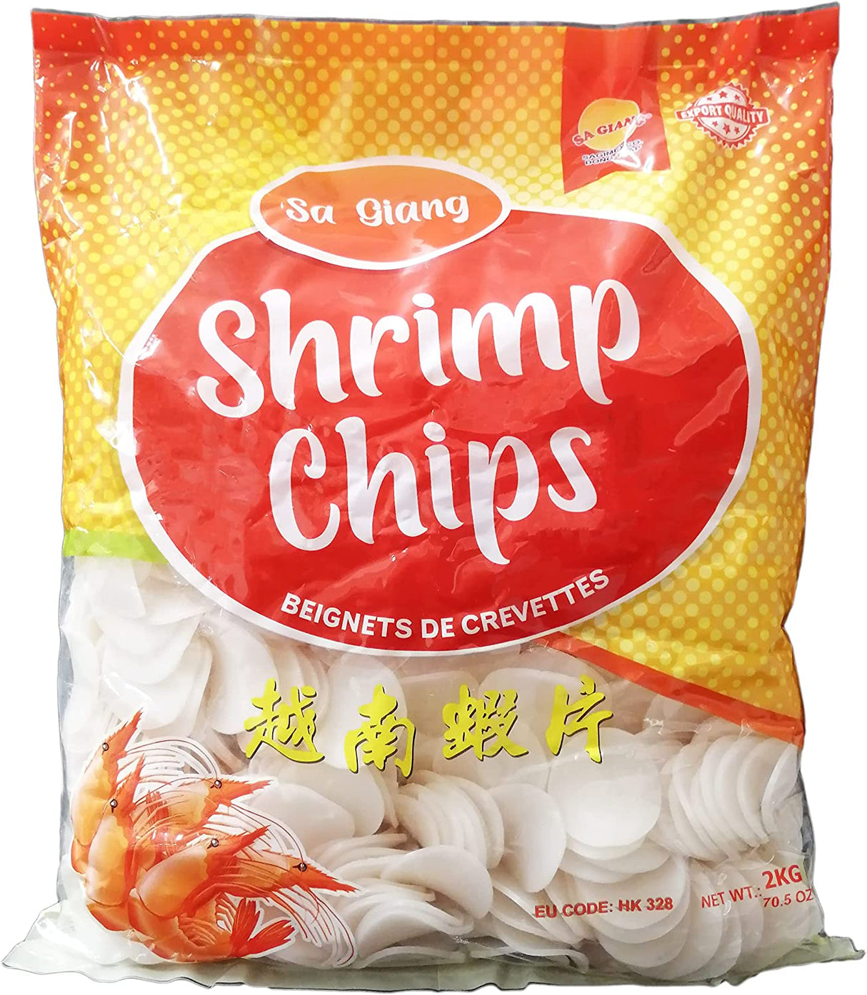 Sa Giang Shrimp Chips 2KG