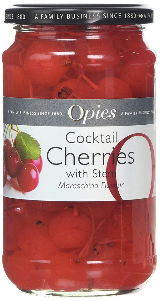 Opies Red Cocktail Cherries 500G - World Food Shop