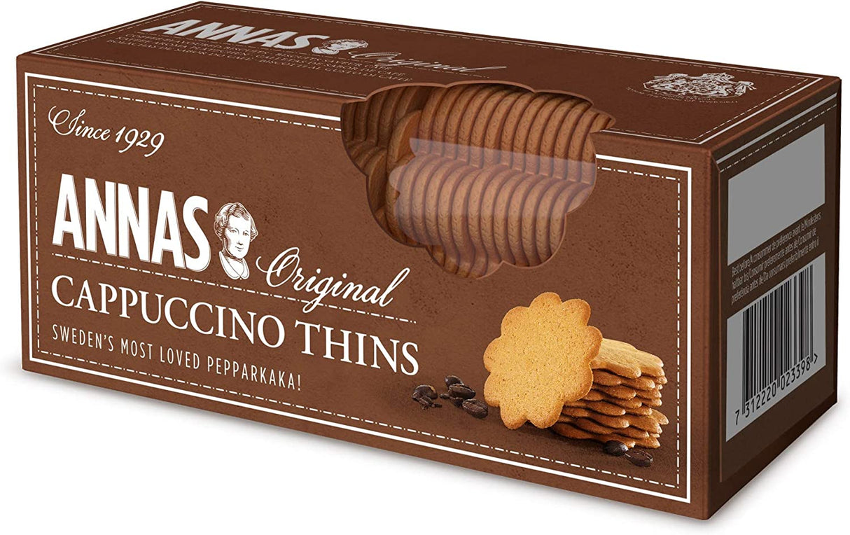 Anna's Cappuccino Thins 150G