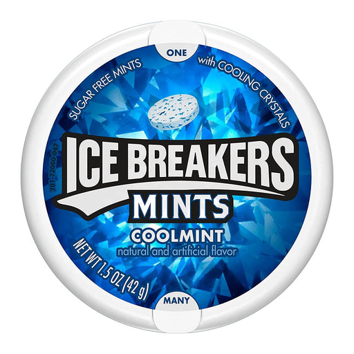 Icebreakers Mints Cool Mint Dispenser 42G - World Food Shop