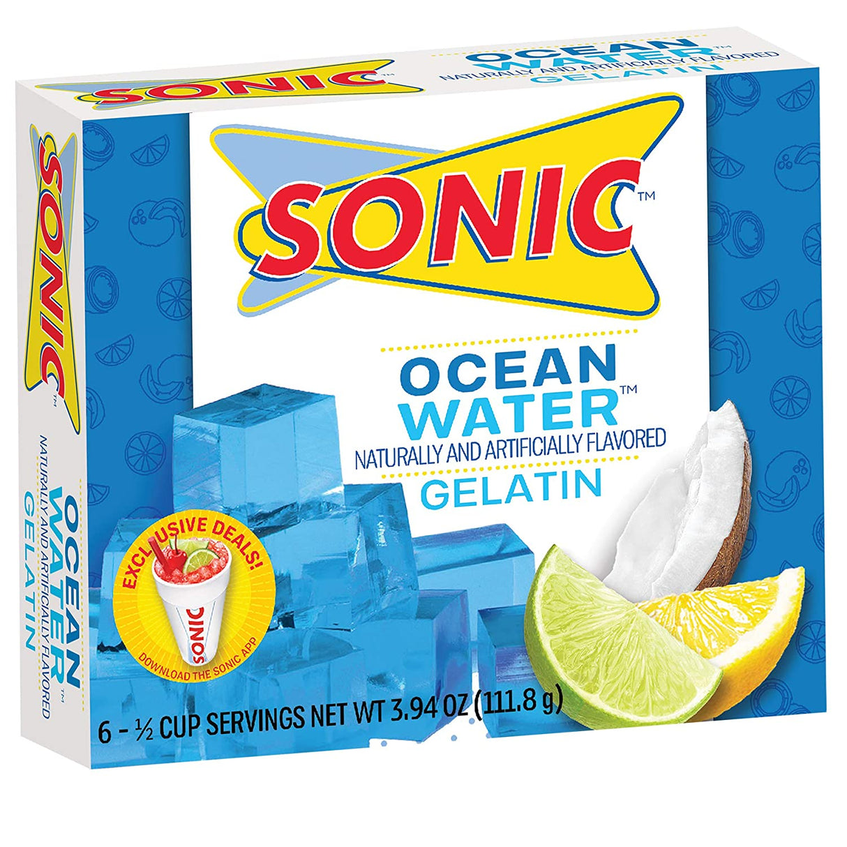 Sonic Gelatin Ocean Water 3.94Oz
