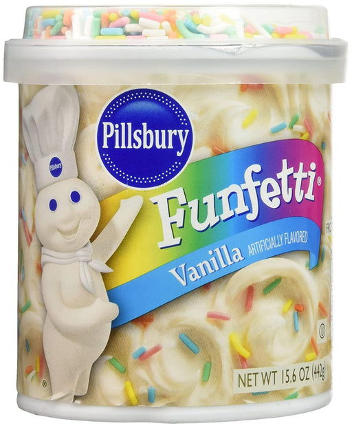Funfetti Vanilla Frosting 15.6Oz - World Food Shop