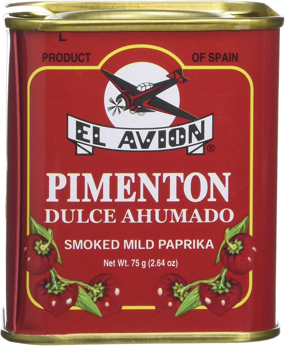 El Avion Pimenton Dulce Smoked Mild Paprika 75G