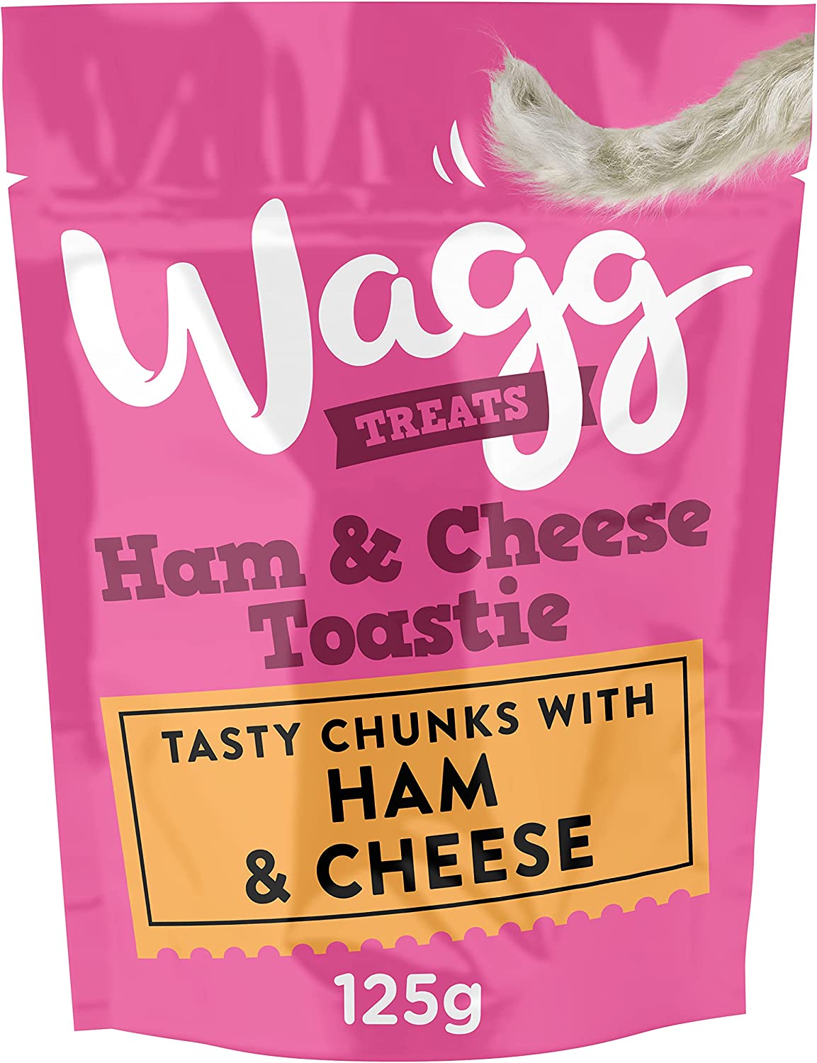 Wagg Dog Treats Ham & Cheese Toastie 125G