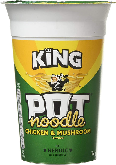Pot Noodle King Chicken & Mushroom King 114G