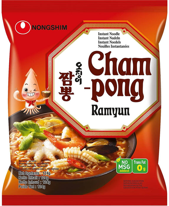 Nongshim Champong Ramyun 124G - World Food Shop