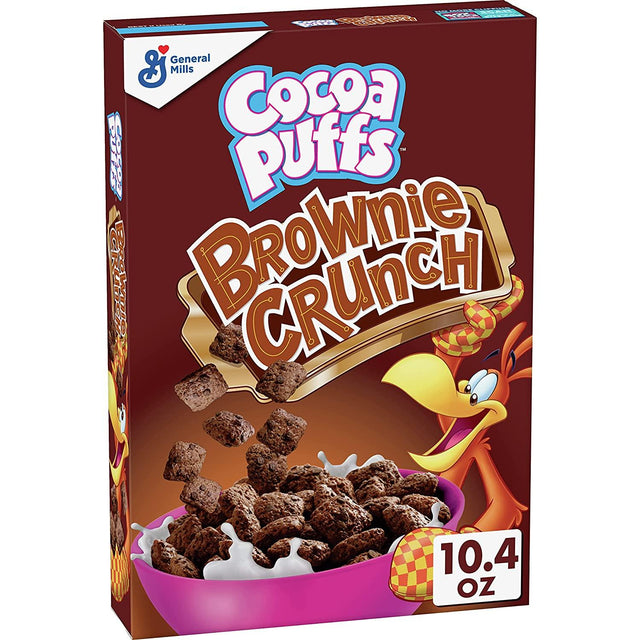 General Mills Cocoa Puffs Brownie Crunch 10.4Oz - World Food Shop