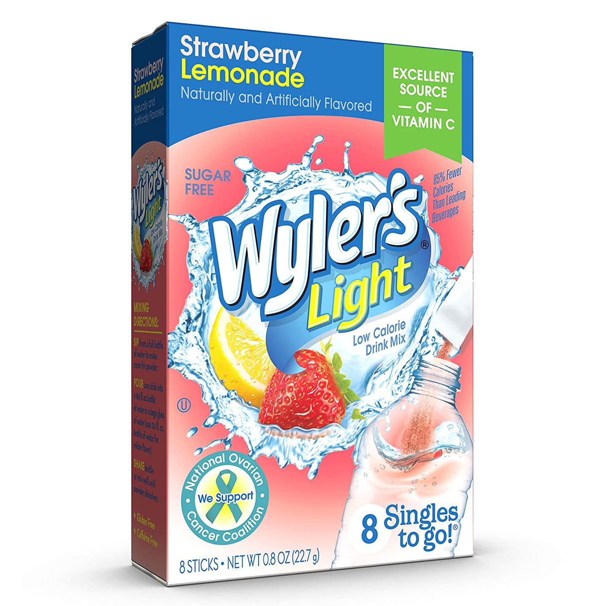 Wyler's Light Strawberry Lemonade 8s