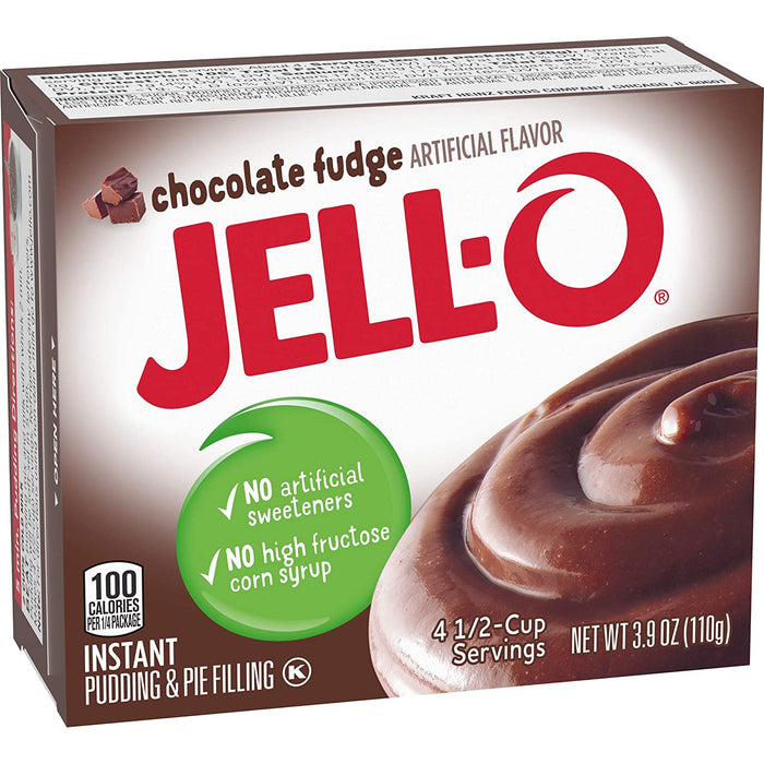 Jell-O Chocolate Fudge Pudding 3.9oz