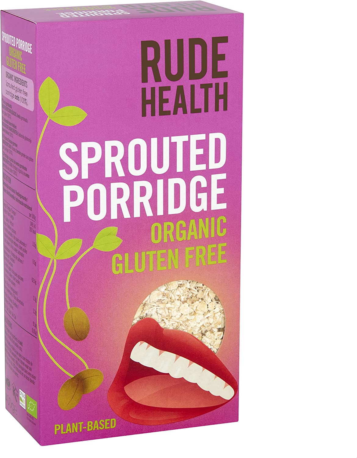Rude Health Sprouted Porridge Oats 400G