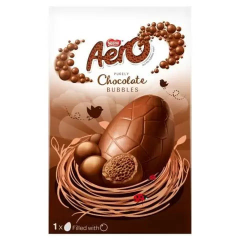 Aero Medium Milk Chocolate Easter Egg 121G