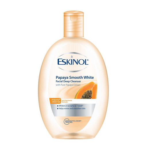 ESKINOL Facial Cleanser - Papaya Smooth White 225ml - World Food Shop