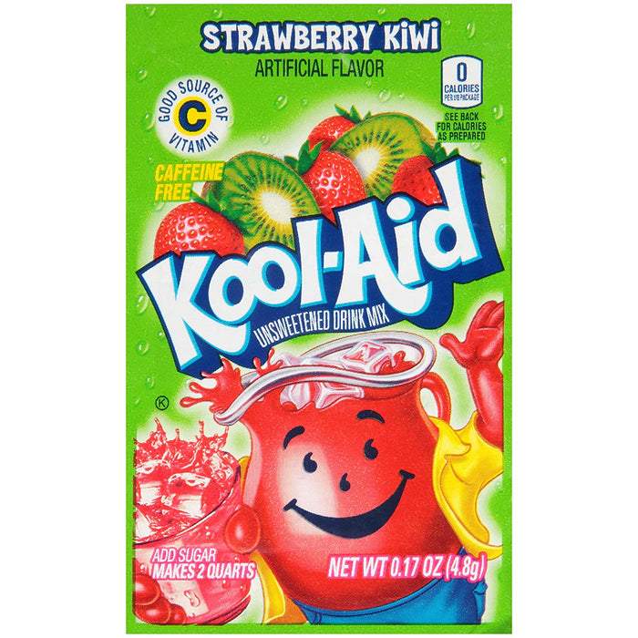 Kool Aid Strawberry Kiwi Sachets 2QT