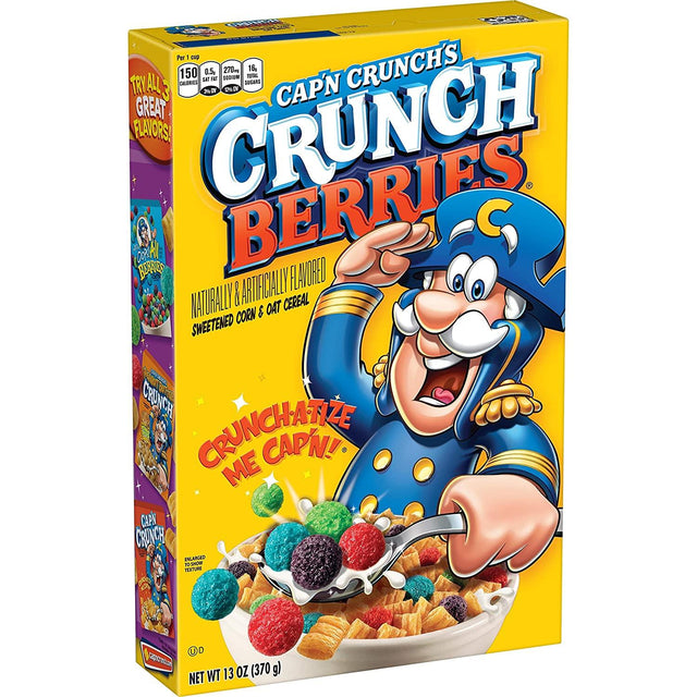 Cap'N Crunch'S Berry 13Oz - World Food Shop