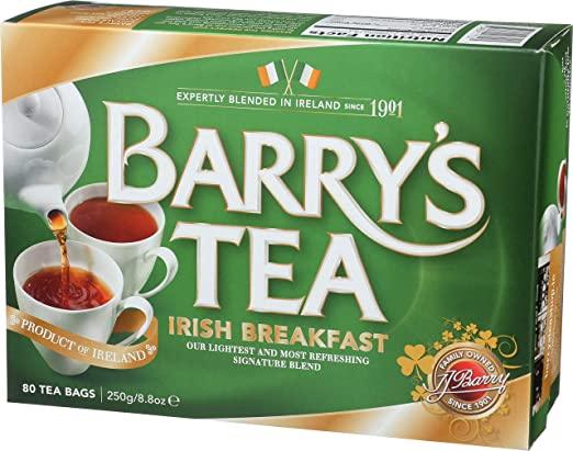 Barrys Irish Breakfast Teabags 80S (250G) - World Food Shop