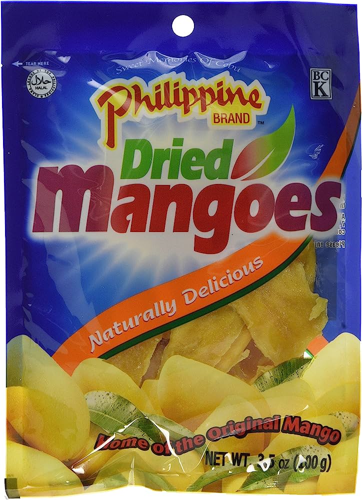 Philippine Brand Dried Mangoes 100G