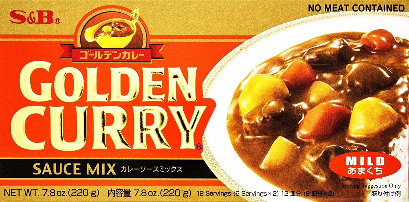 S&B Golden Curry Mild 220G - World Food Shop