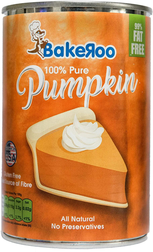 Bakeroo 100% Pure Pumpkin 425G (15Oz) - World Food Shop