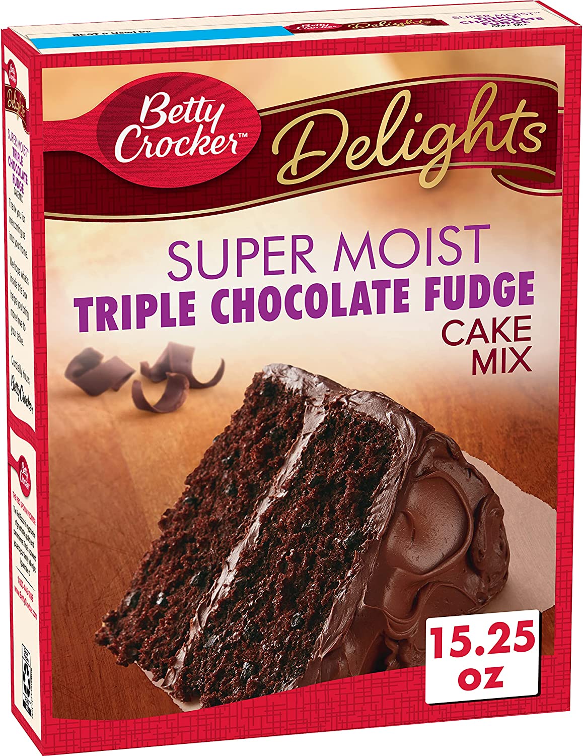 Betty Crocker Super Moist Triple Chocolate Cake Mix 15.25oz