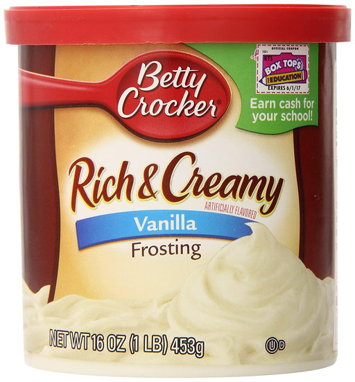 Betty Crocker Frosting Rich & Creamy Vanilla 16Oz - World Food Shop