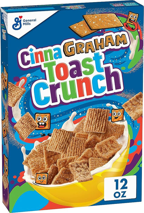 General Mills Cinnagraham Toast Crunch 12 Oz