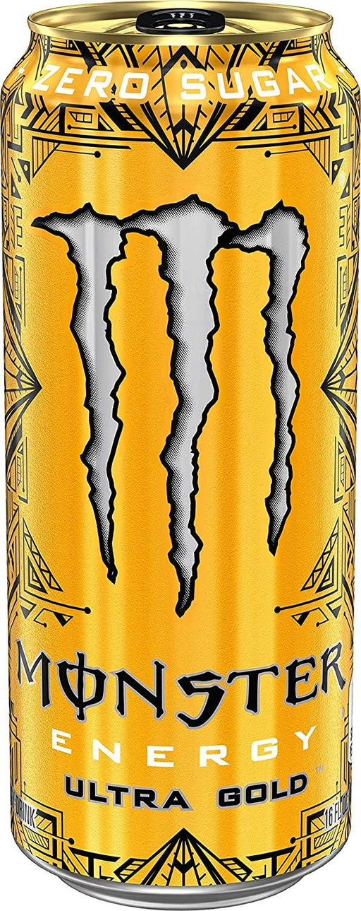 Monster Ultra Gold Energy Drink 500Ml - World Food Shop