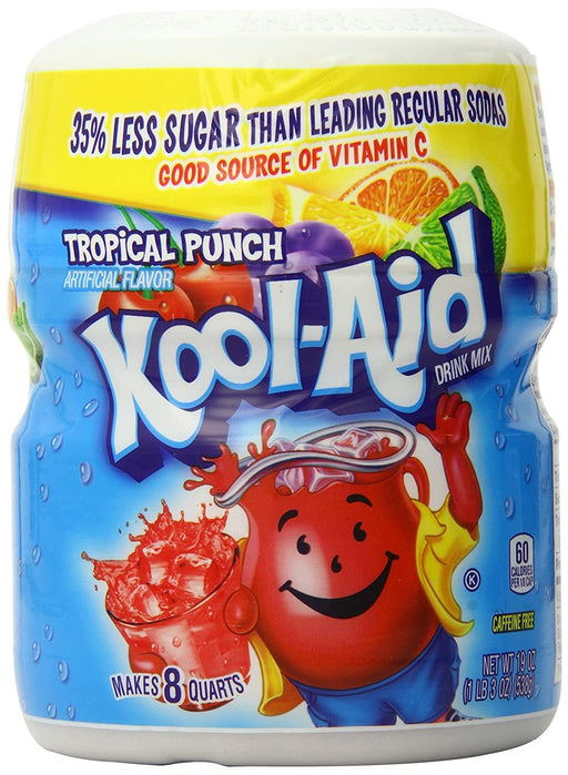 Kool Aid Sweetened Tropical Punch 19Oz - World Food Shop