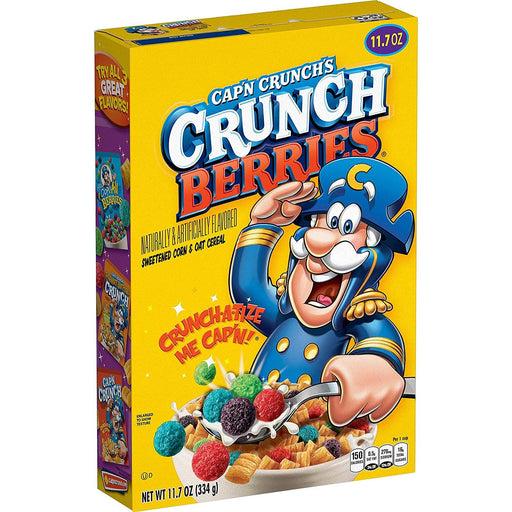 Quaker Cap N' Crunch Berry Cereal 11.7Oz - World Food Shop