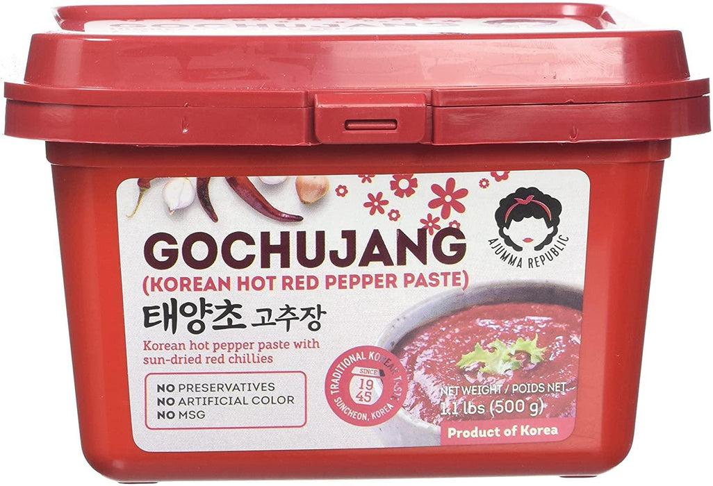 Ajumma Republic Red Pepper Paste (Gochujang) 500G - World Food Shop