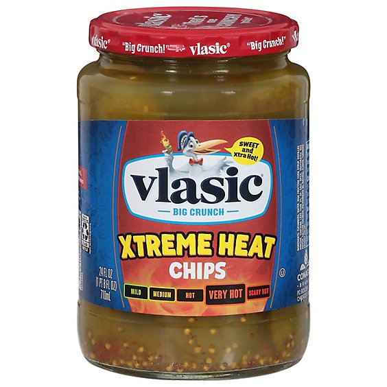 Vlasic Xtreme Heat Chips 710ML (24 Fl.Oz)