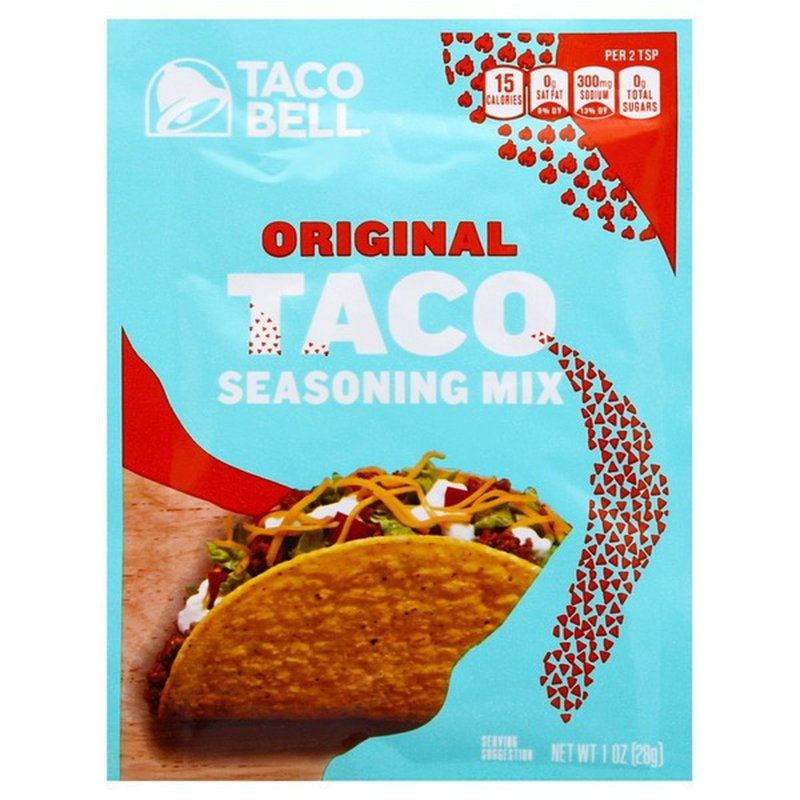 Taco Bell Original Taco Seasoning Mix 1oz