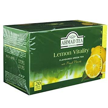Ahmad Tea Lemon Vitality 20 Teabags - World Food Shop