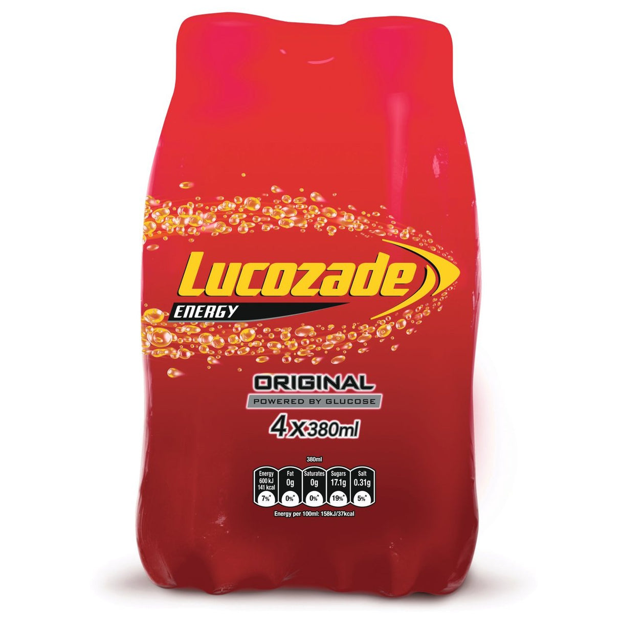 Lucozade Energy Original 4x380ML