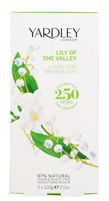 Yardley Lily Of The Valley Soap 3x100G