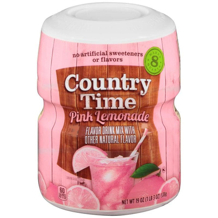 Country Time Pink Lemonade Tub 538G (8 Quarts) - World Food Shop