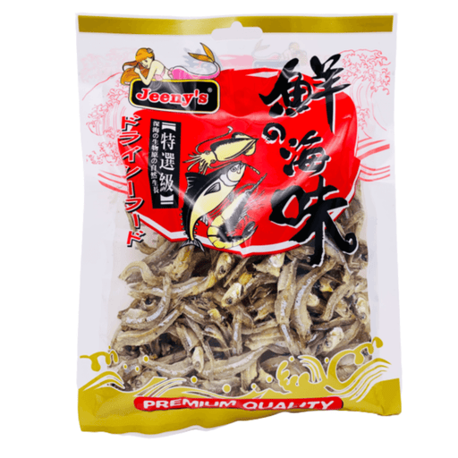 Jeenys Ikan Bilis - Anchovy Gutted (Fillets) 100G - World Food Shop