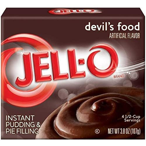 Jell-O Instant Pudding - Devil's Food 107G