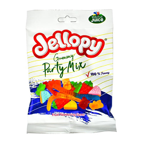 Jellopy Gummy Party Mix 160g