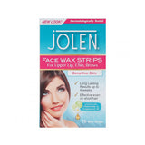 Jolen Face Wax Strips Sensitive Skin 16s