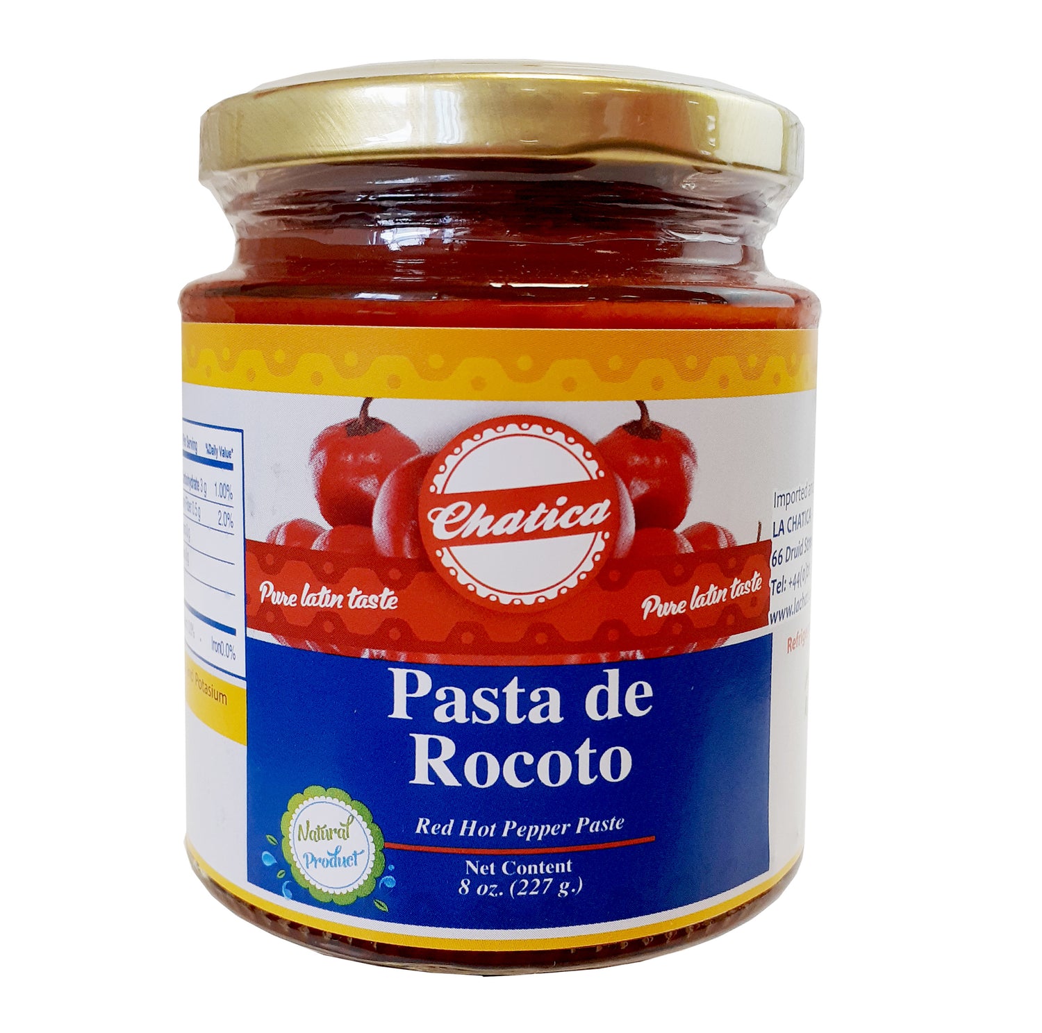 Chatica Rocoto Paste 227G