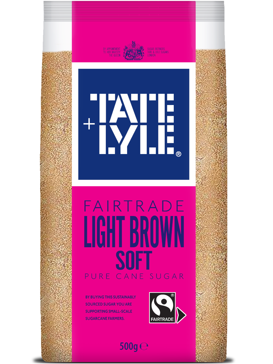 Tate & Lyle Fairtrade Light Brown Sugar 500G