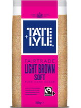 Tate & Lyle Fairtrade Light Brown Sugar 500G