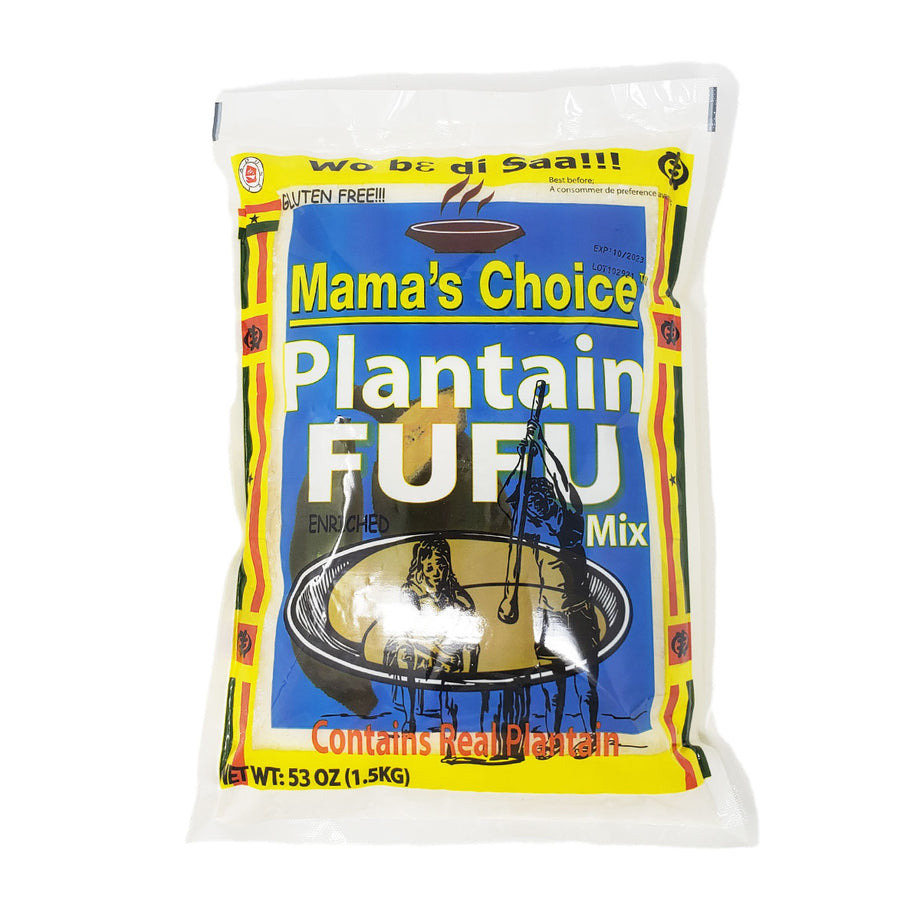 Mama's Choice Plantain Fufu 1.5KG