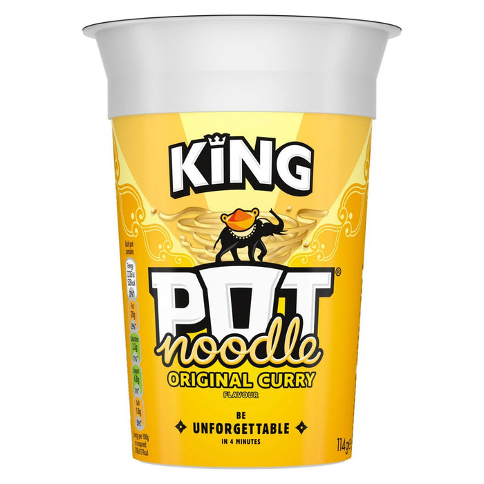 Pot Noodle King Original Curry 114G