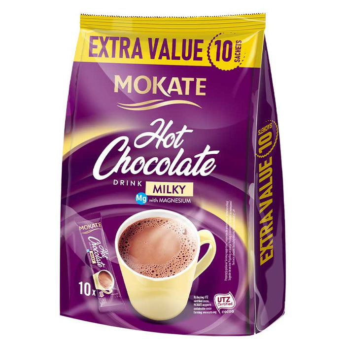 Mokate Milky Hot Chocolate 10 Pack (180G)