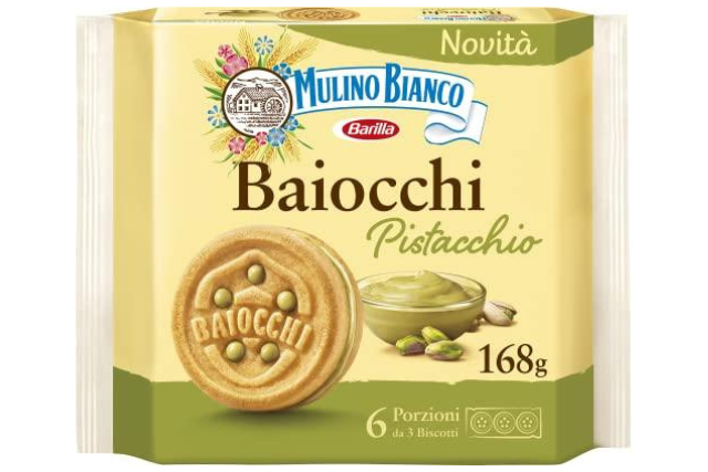 Mulino Bianco Baiocchi Pistacchio 168G