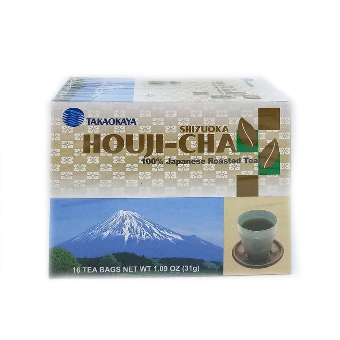 Takaokaya Houjicha Teabags Roasted Green Tea 16PC