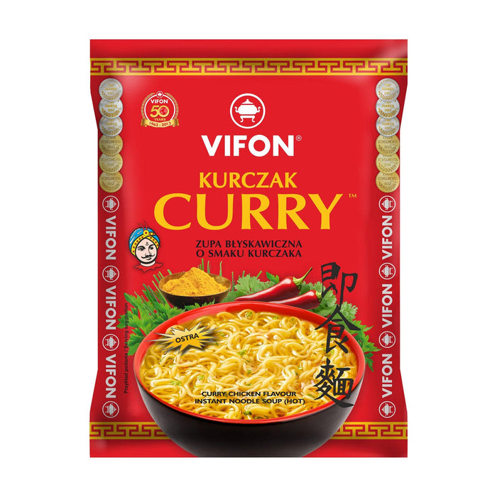 Vifon Instant Noodles Curry Chicken 70G - World Food Shop