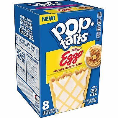 Pop Tarts Eggo Frosted Maple 13.5Oz (384G)